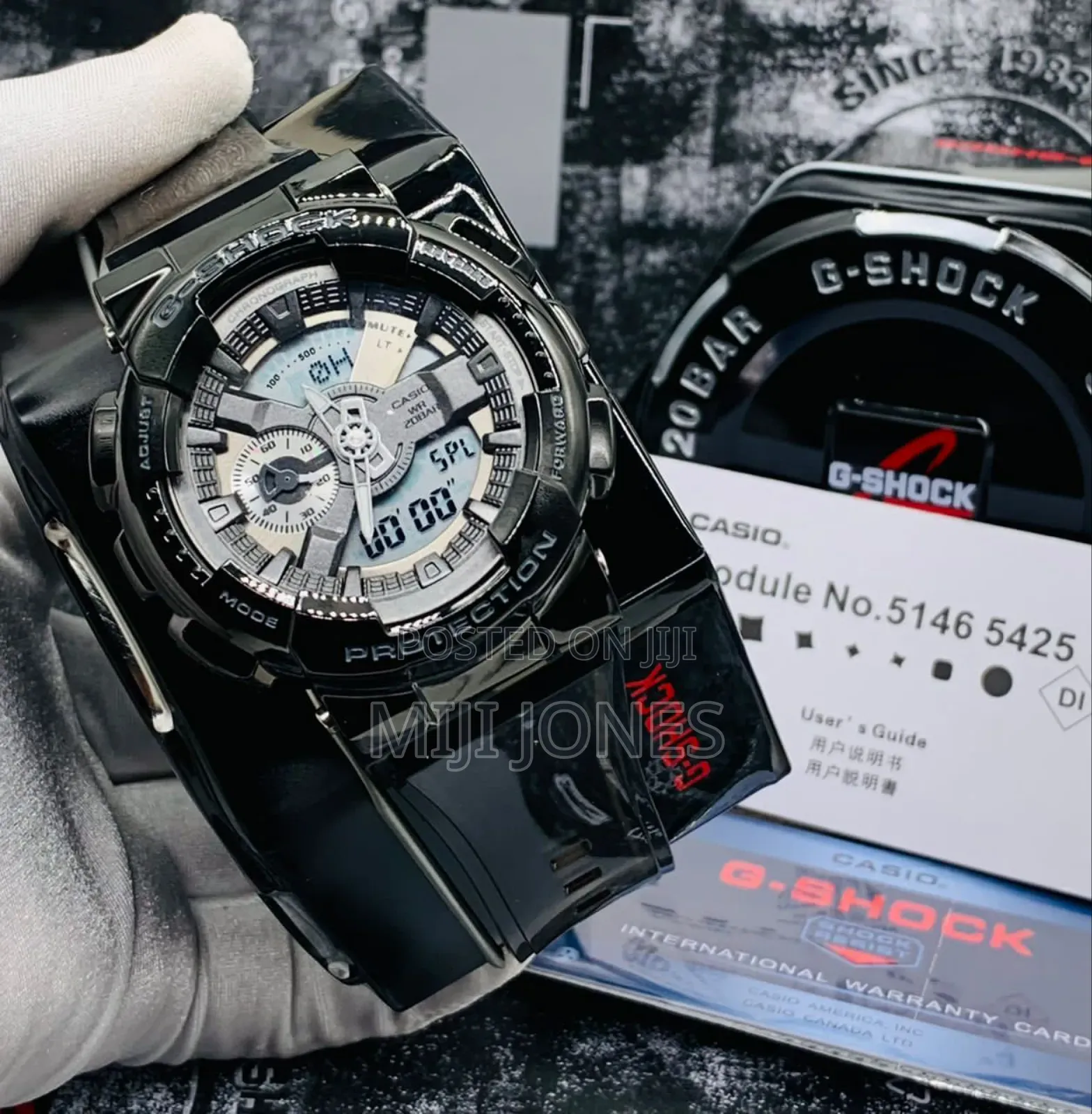 GM - 110H Gshock Rubber Wristwatch