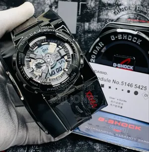 GM - 110H Gshock Rubber Wristwatch