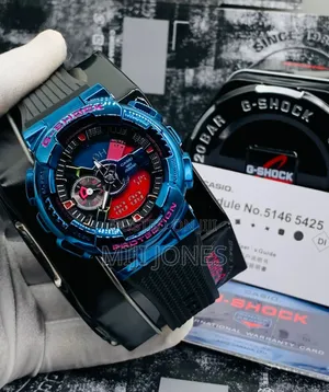 GM - 110H Gshock Rubber Wristwatch