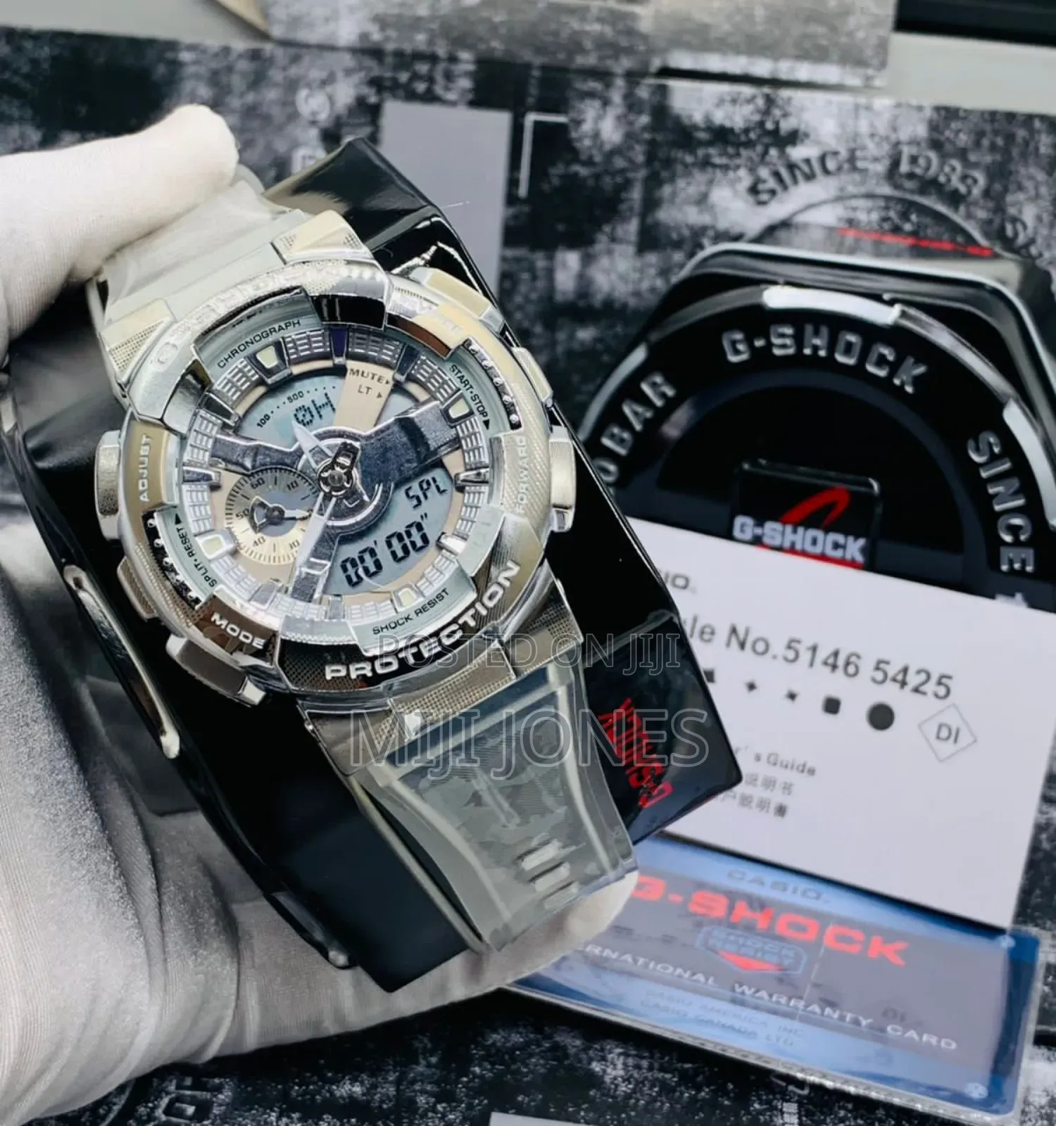 GM - 110H Gshock Rubber Wristwatch
