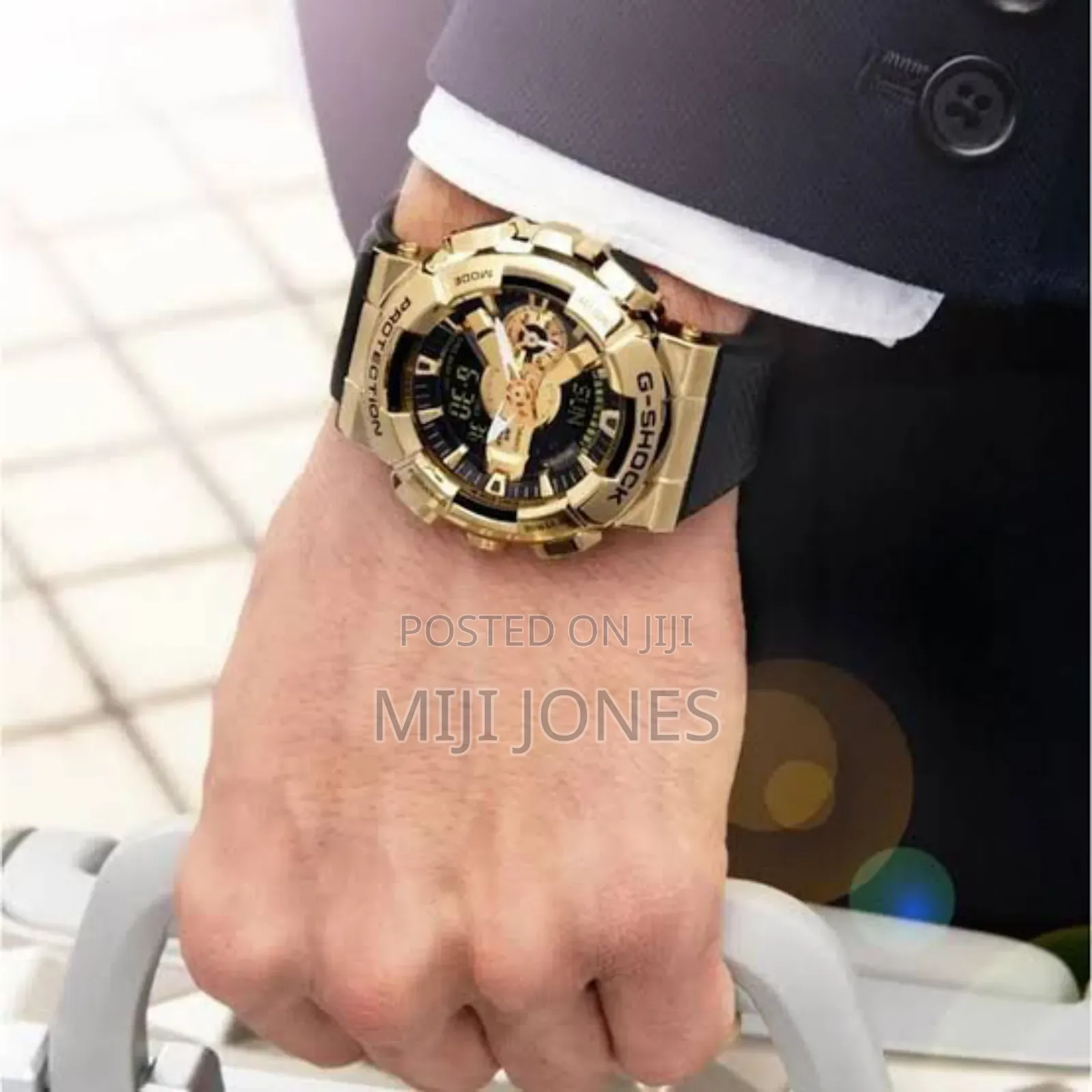 GM - 110H Gshock Rubber Wristwatch