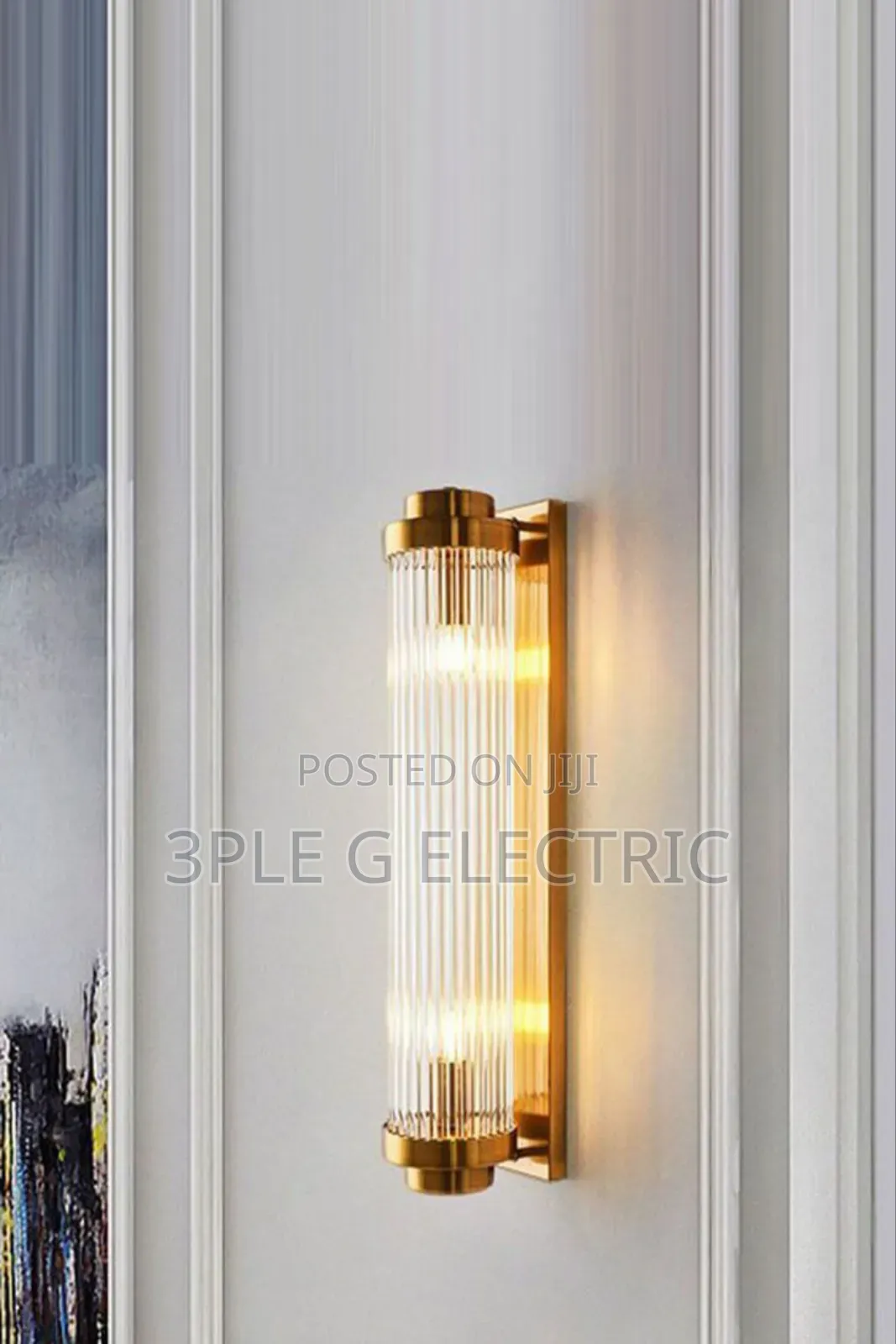 Crystal Gold Wall Lamp