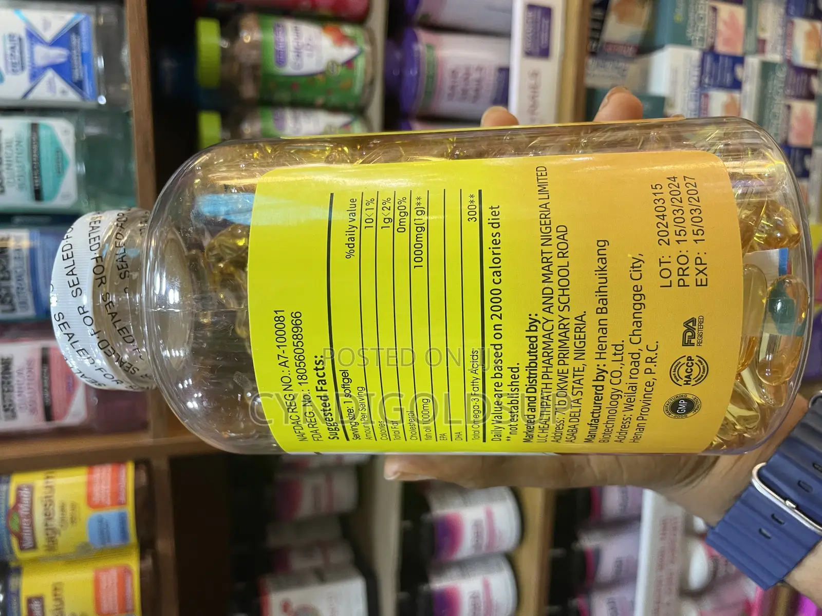 Omega 3 Fish Oil
