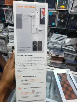Universal 10 Port + 5 Usb Power Socket Pd Qc3.0