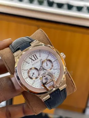 Photo - Aigner Quality Luxury Men Genuine Leather Wristwatch
