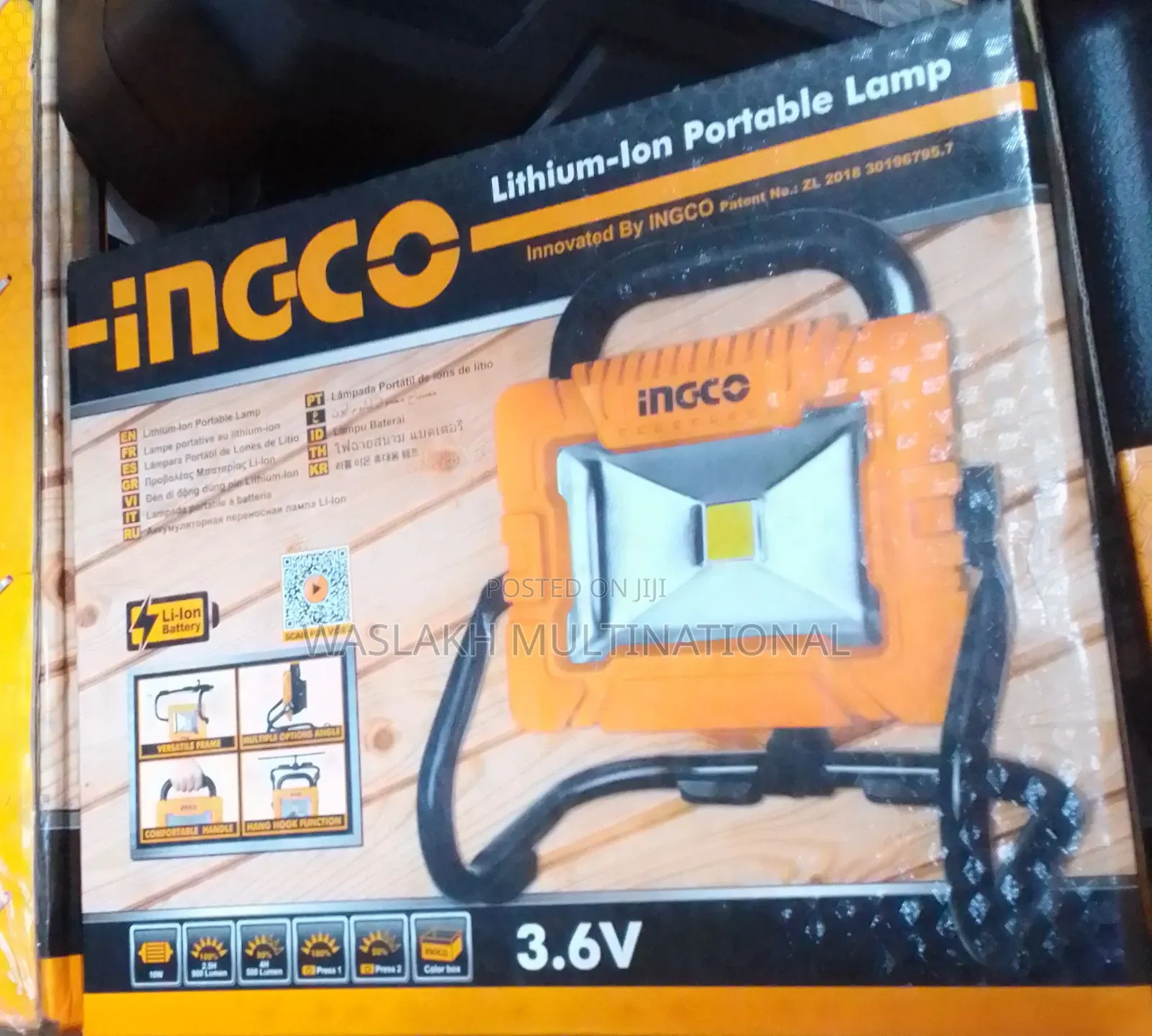 Portable Lamp 3.6v