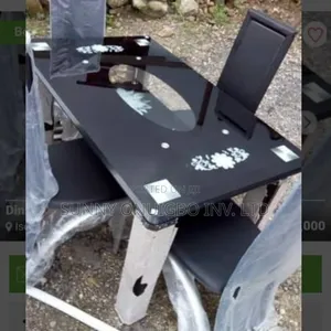 Glass Dinning Table and Chairs in Abeokuta Ogun State