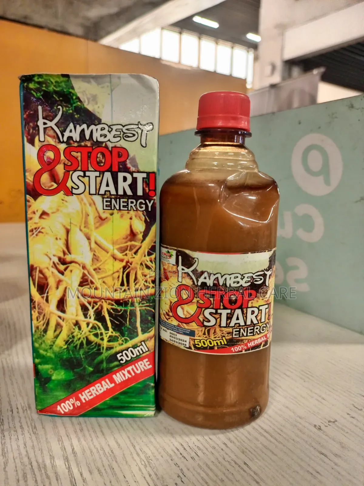 Kambest Stop and Start Energy Herbal Mixture