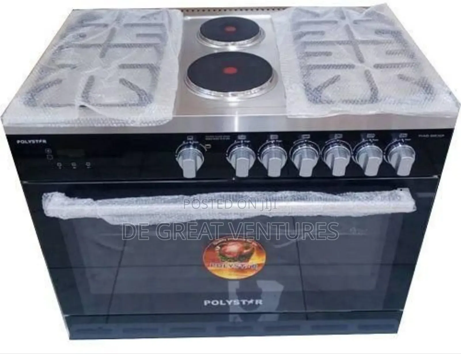 Brand New Polyester(60×90(4+2)Standing Gas Cooker>Oven Grill