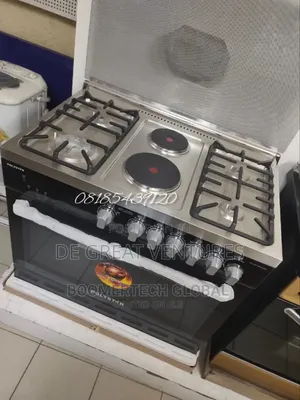 Brand New Polyester(60×90(4+2)Standing Gas Cooker>Oven Grill