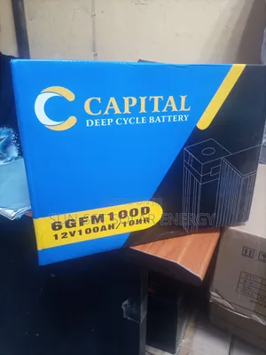 Capital Solar Gell Battery 100a 12v
