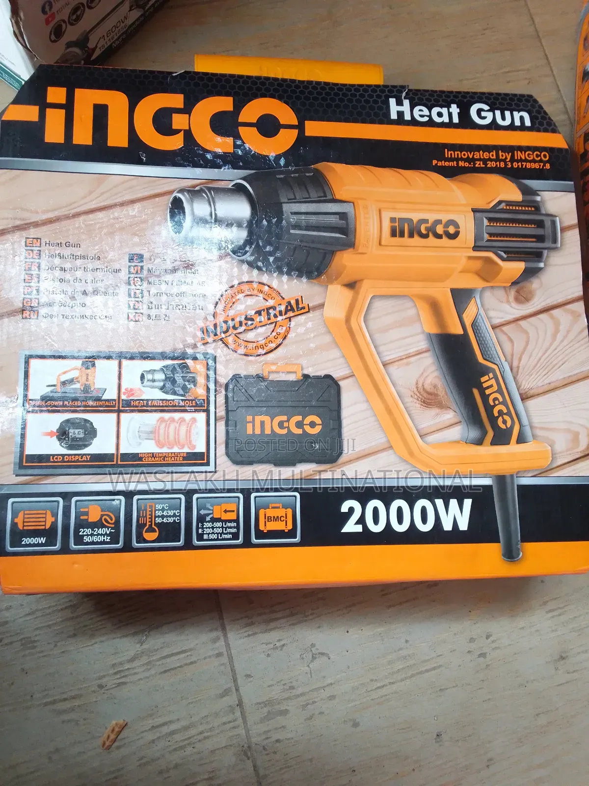 Heat Gun 2000w With LCD Display