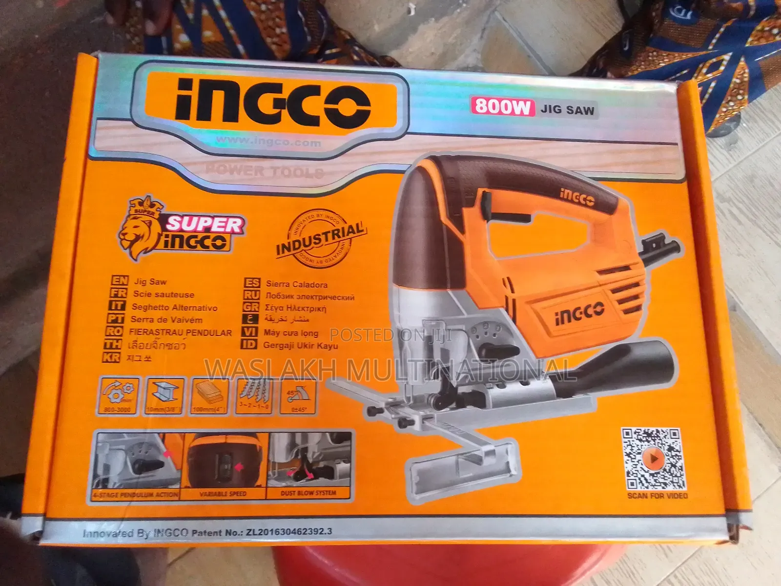 Jigsaw 800w Ingco