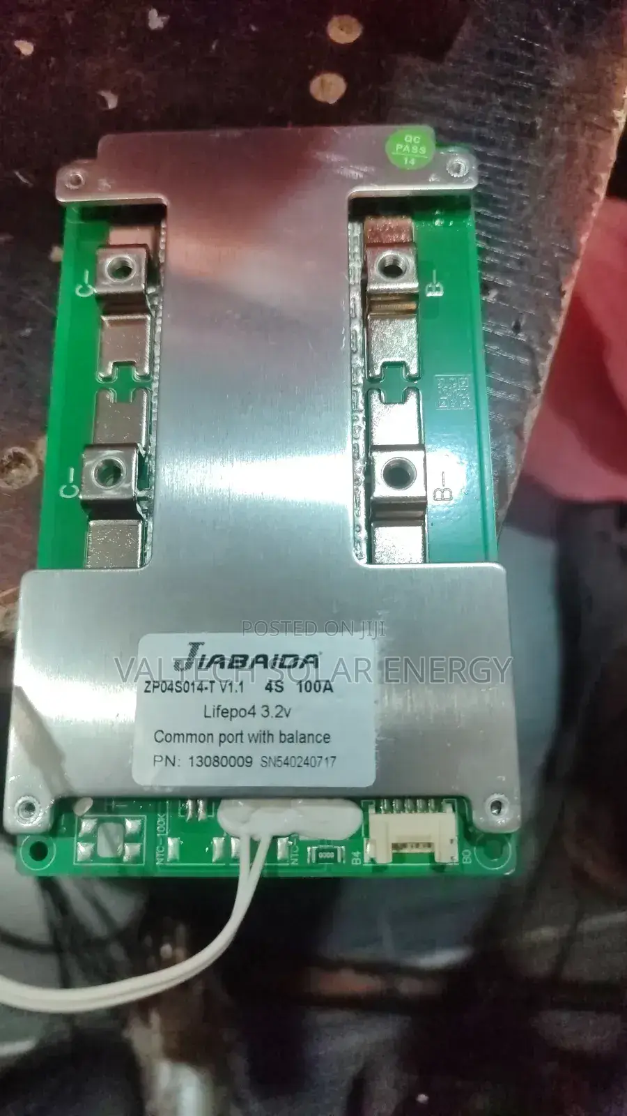 JBD Jiabaida 4s 100a Lithium Battery Hardware BMS