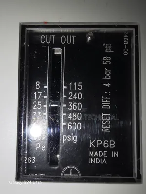 Danfoss Kp6b Pressure Switch +8/+42bar | 060-519191