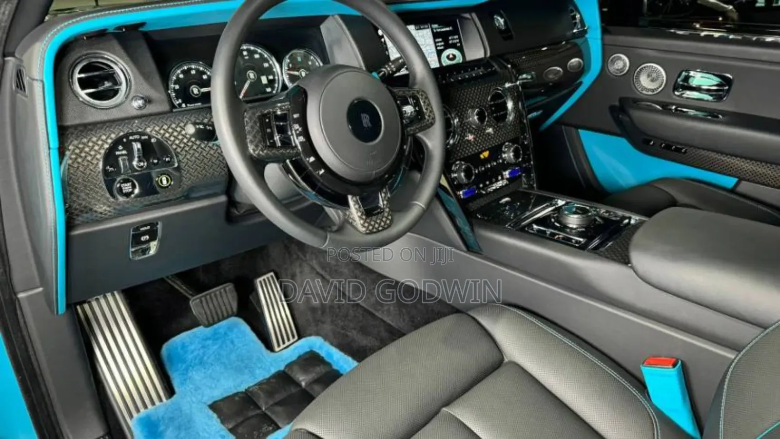 Rolls-Royce Cullinan Base 2021 Blue