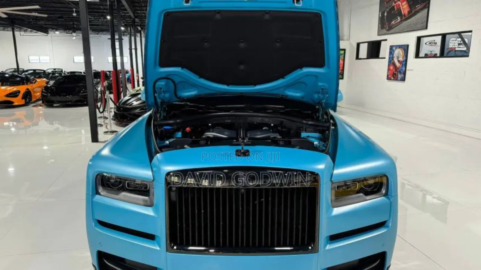 Rolls-Royce Cullinan Base 2021 Blue
