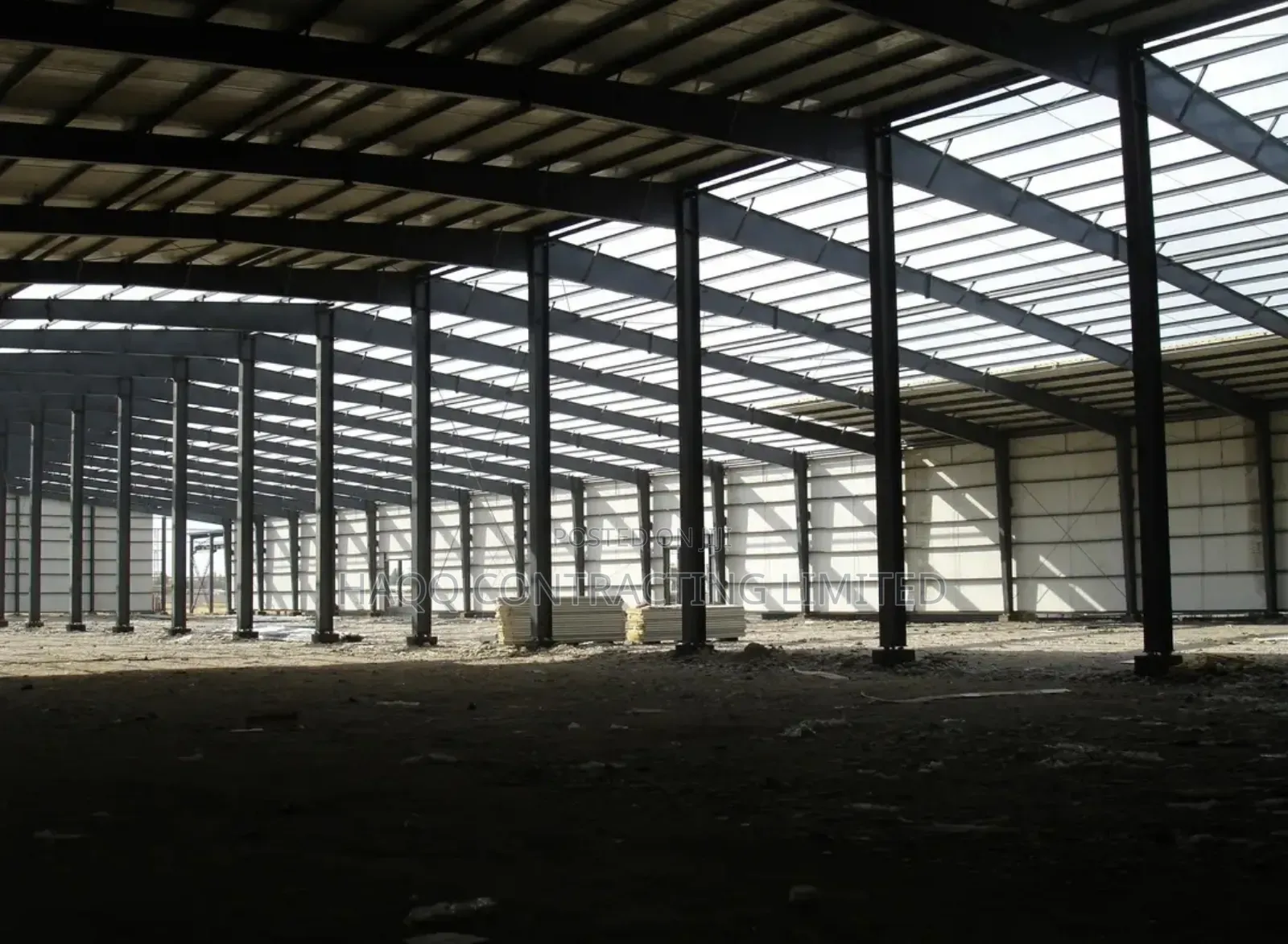 We Construct Steel Structure Factory and Warehouse