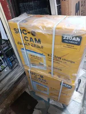 12 v 230 Ah Suc Cam Tall Tubular Inverter Solar Battery