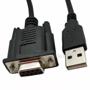 USA RS232 DB9 9 Pin Femaleto USB 2.0 a Male PLC Serial Cable
