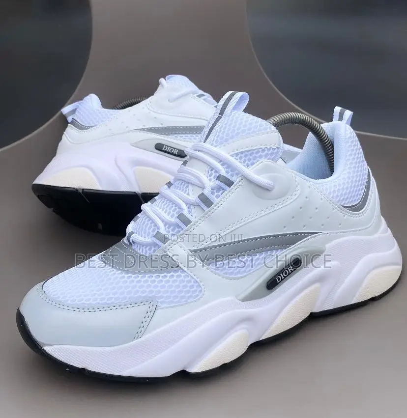 Christian Dior B22 Sneakers White Technical Mesh