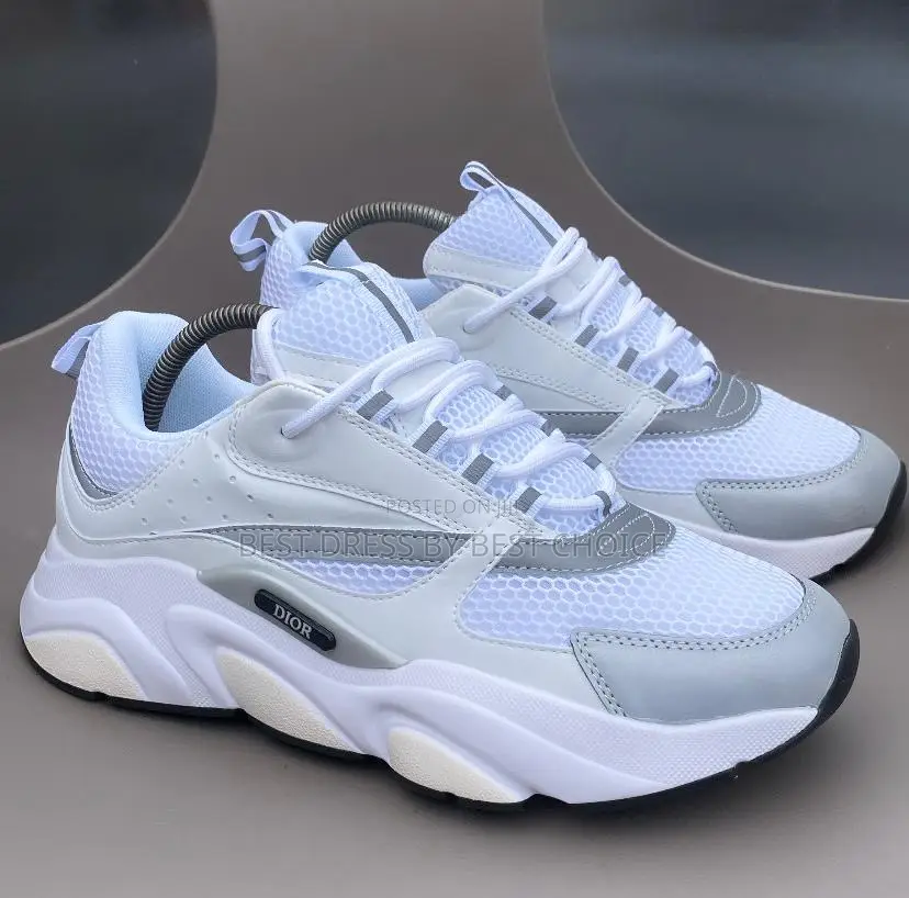 Christian Dior B22 Sneakers White Technical Mesh