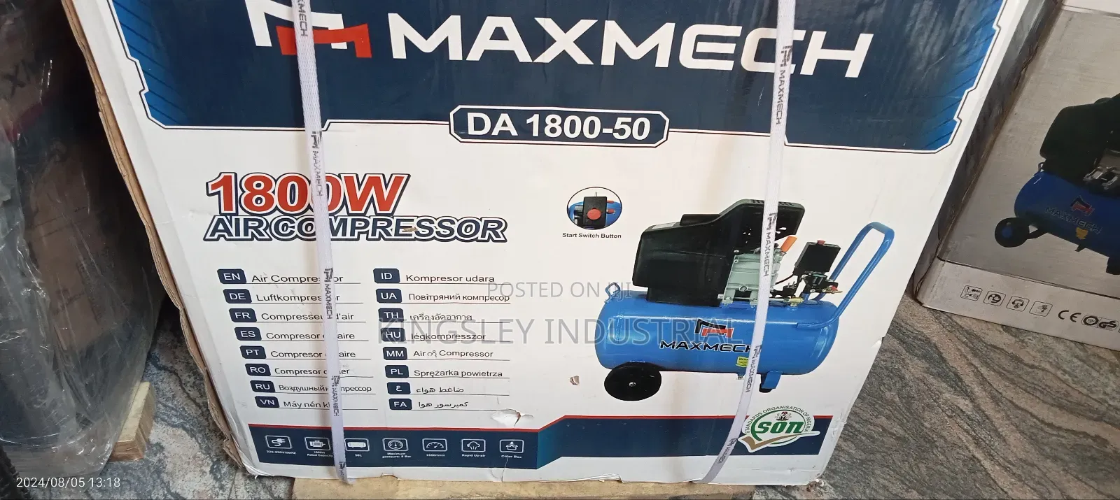 DA 1800-50 Air Compressor