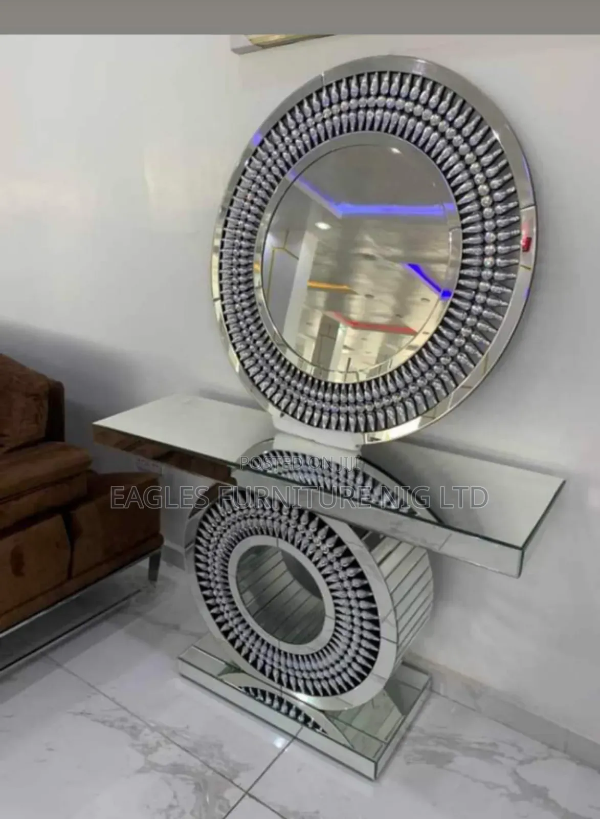 Luxury Console Table With Mirror