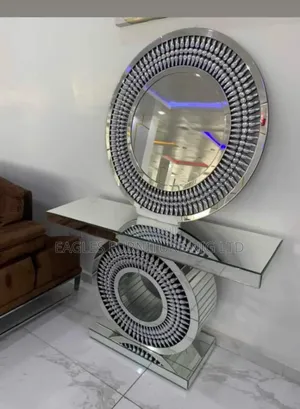 Luxury Console Table With Mirror