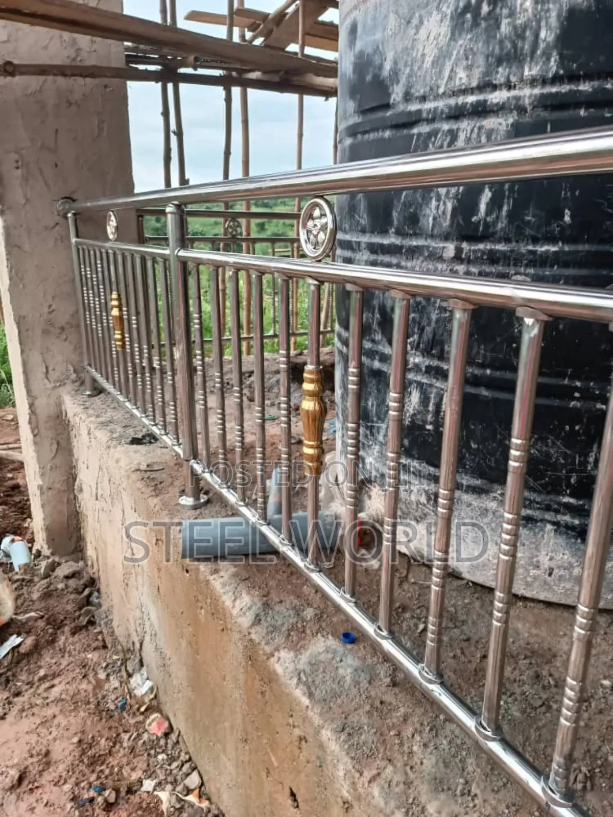 Cool Gold Balustrades Design