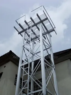 Design, Fabrication of Overhead Water Tank Stanchion,Scaffold