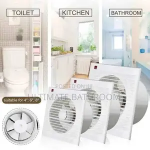 6" Toilet Wall Mounted Ventilation Fan