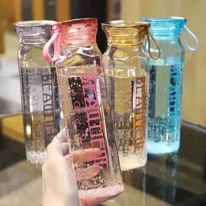 Photo - 550ml Glass Water Bottle