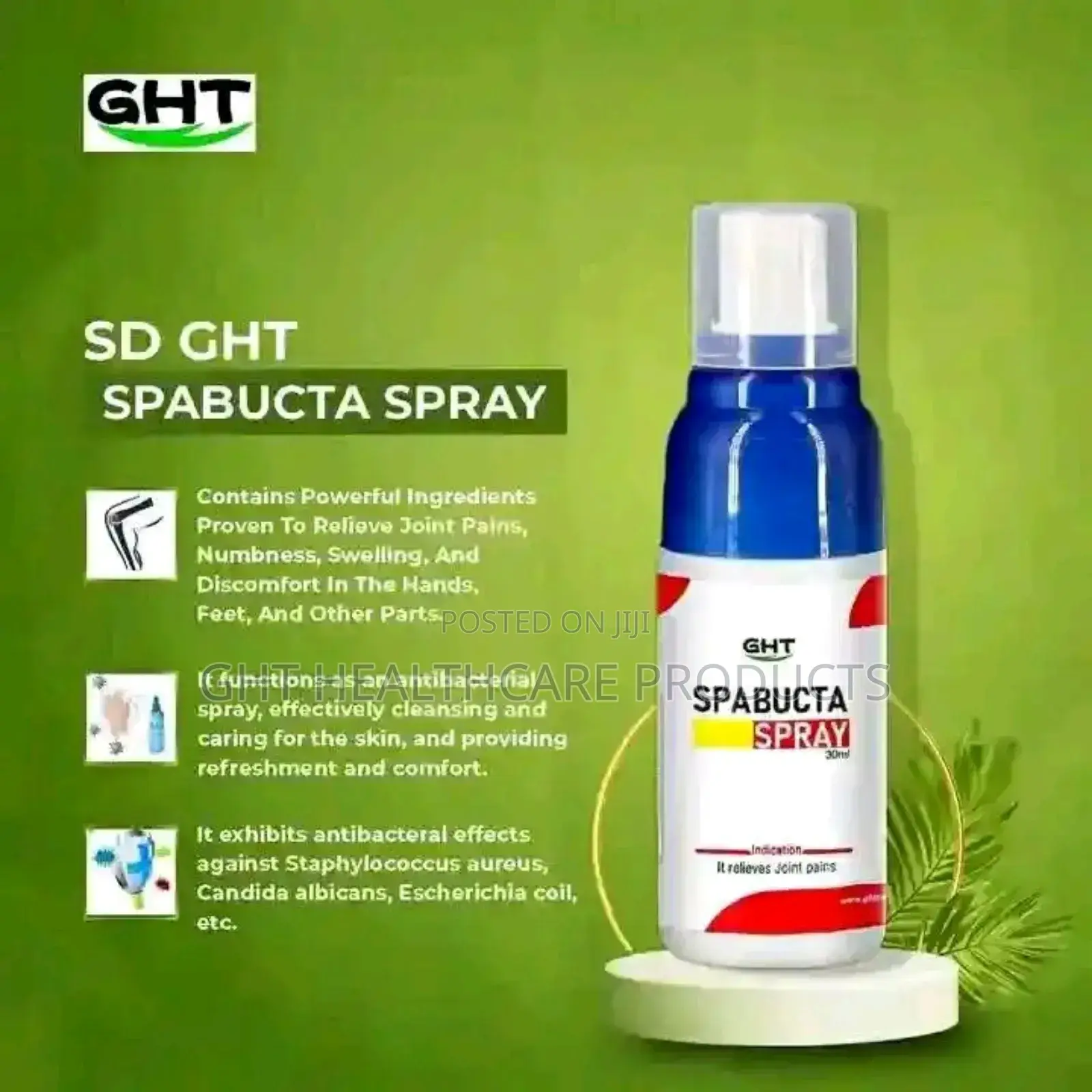 GHT Panicept And Spabucta Spray