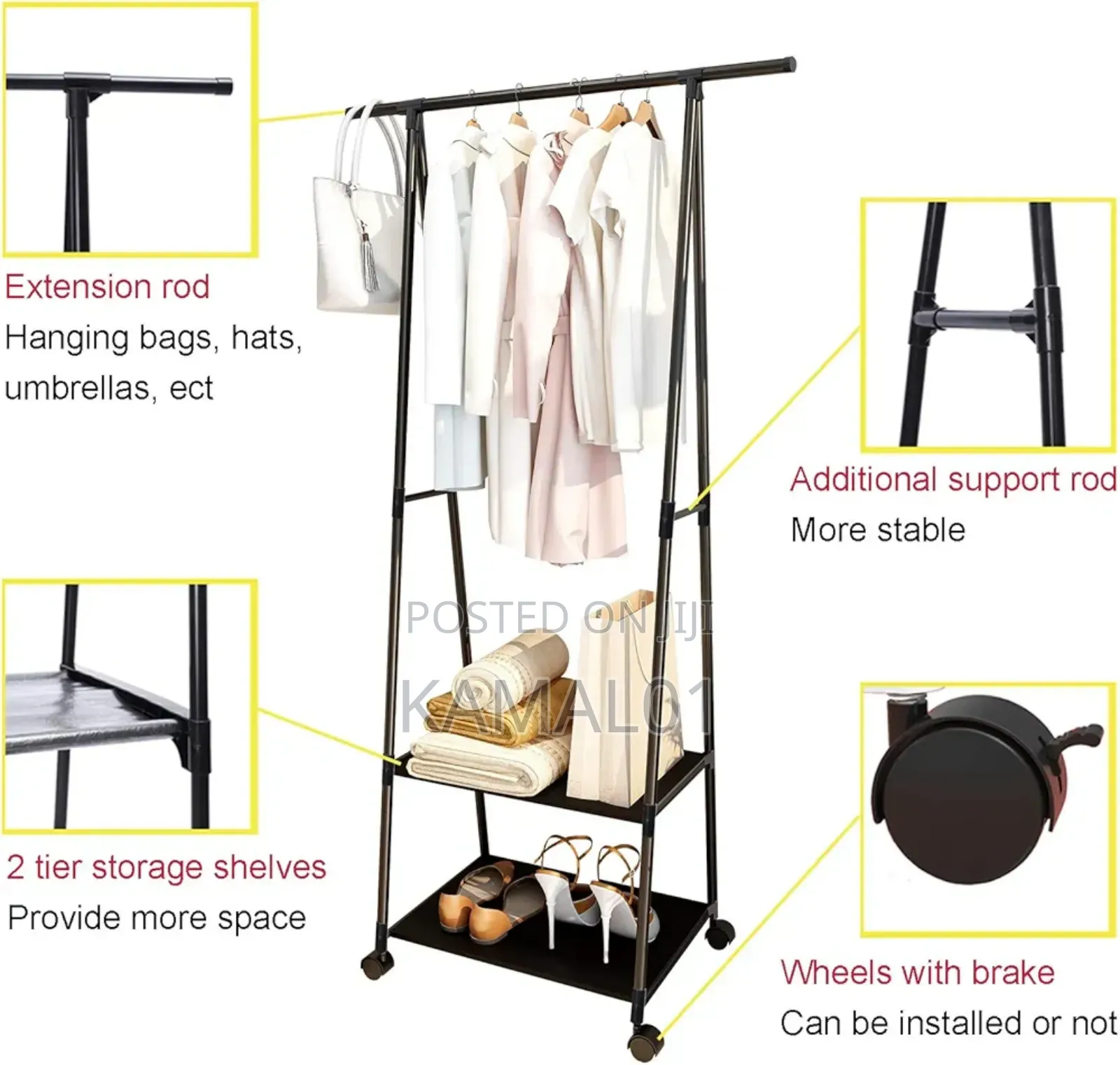 Hanger Drying Clothes Rack