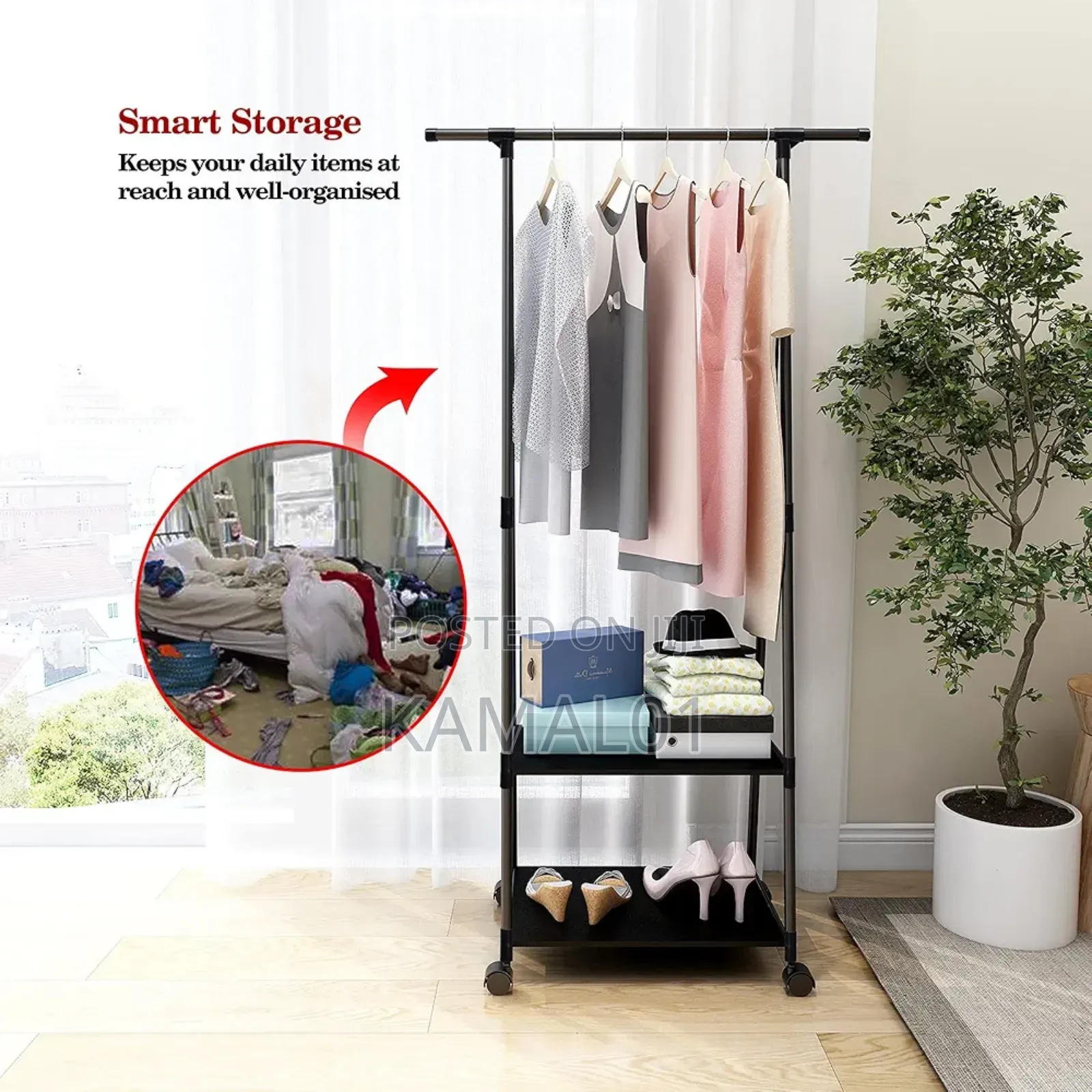 Hanger Drying Clothes Rack