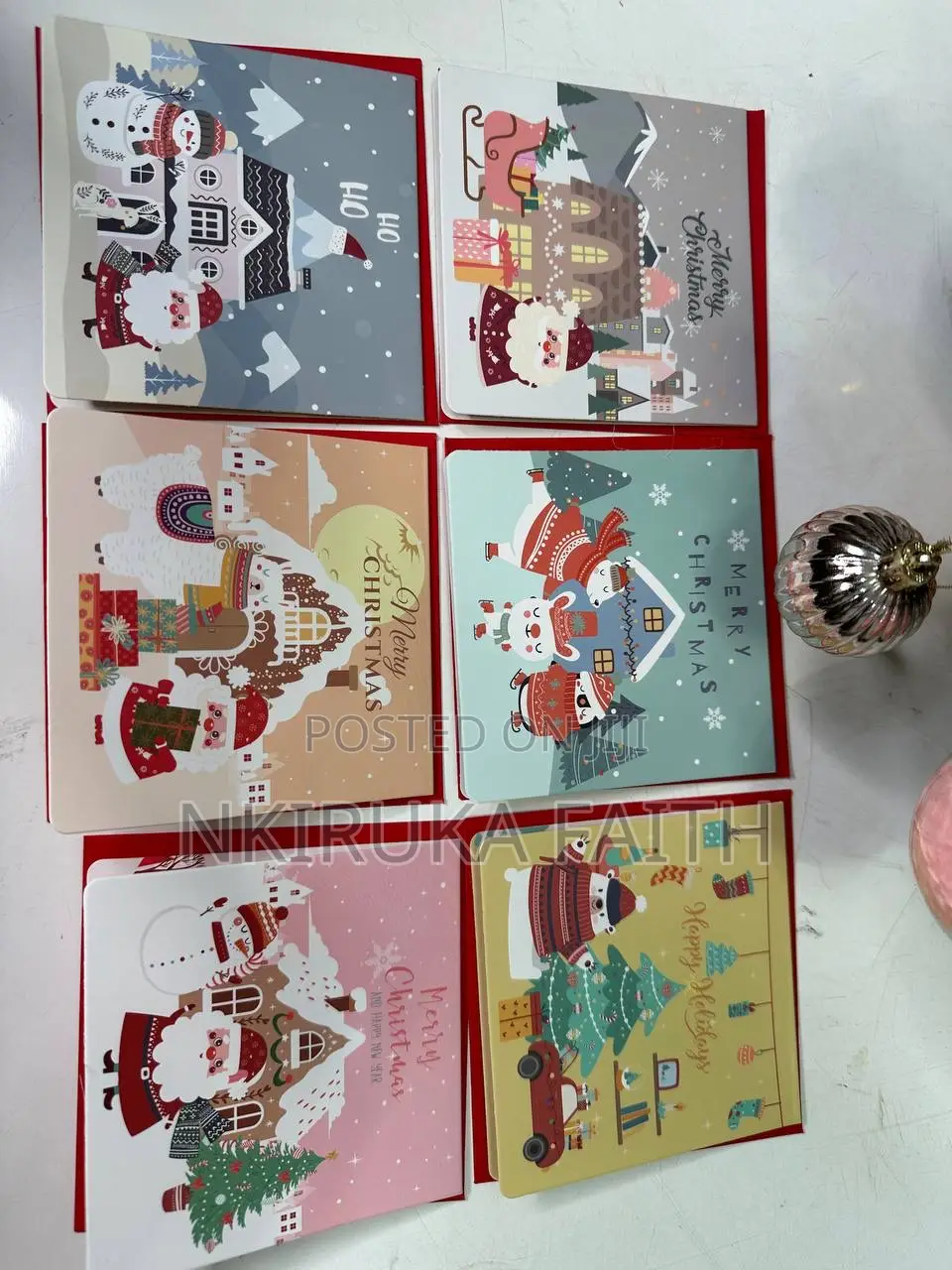 Christmas Bouquet Gift With Free Note Card