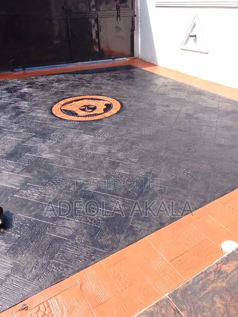 Stamped Concrete Floor