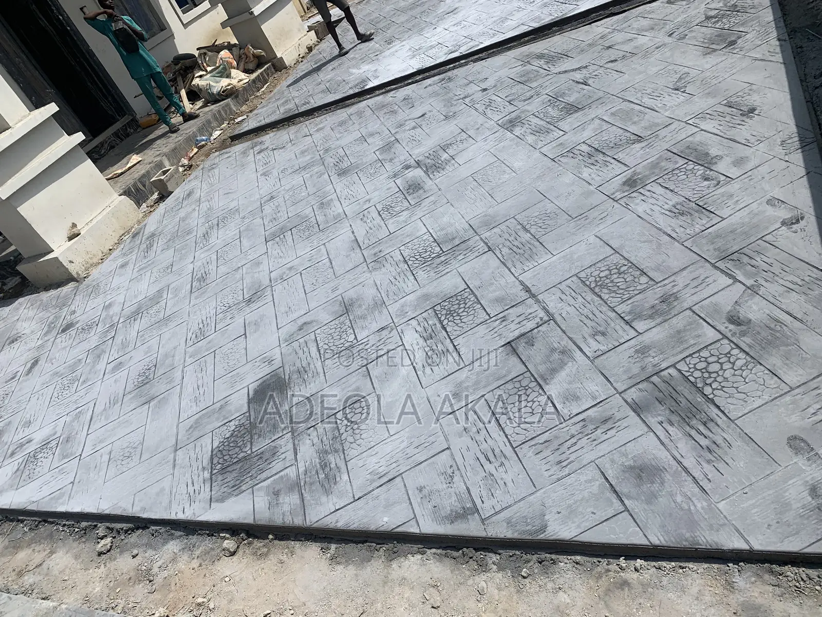 Stamped Concrete Floor
