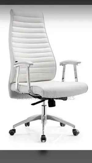 Executive White Office Chair