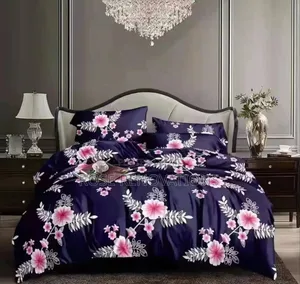 Blue and Pink Color Big Brother Bedsheet Complete Set 6 by 6
