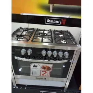 Original Scanfrost 5 Burners All Gas Automatic With Oven