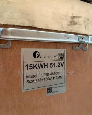 15kilowatts Felicity Lithium Solar Battery. Call