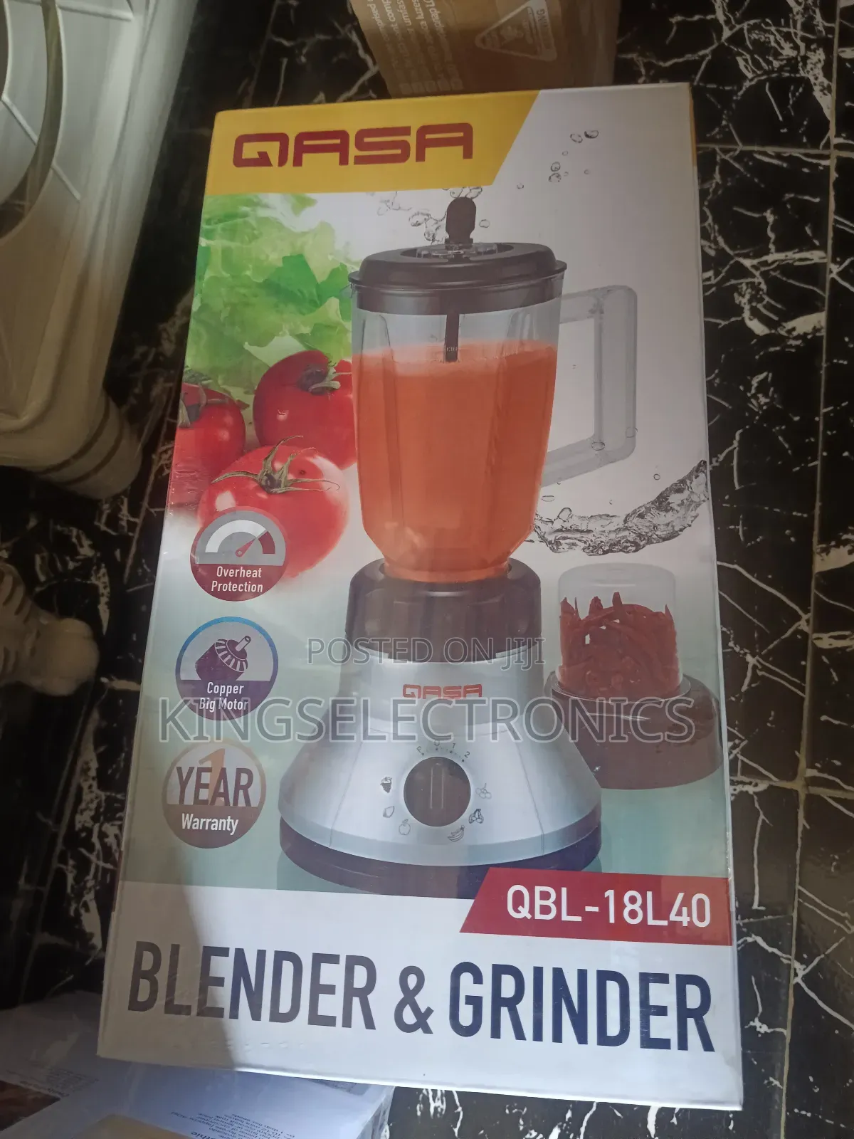 QASA Blender and Grinder 18L40