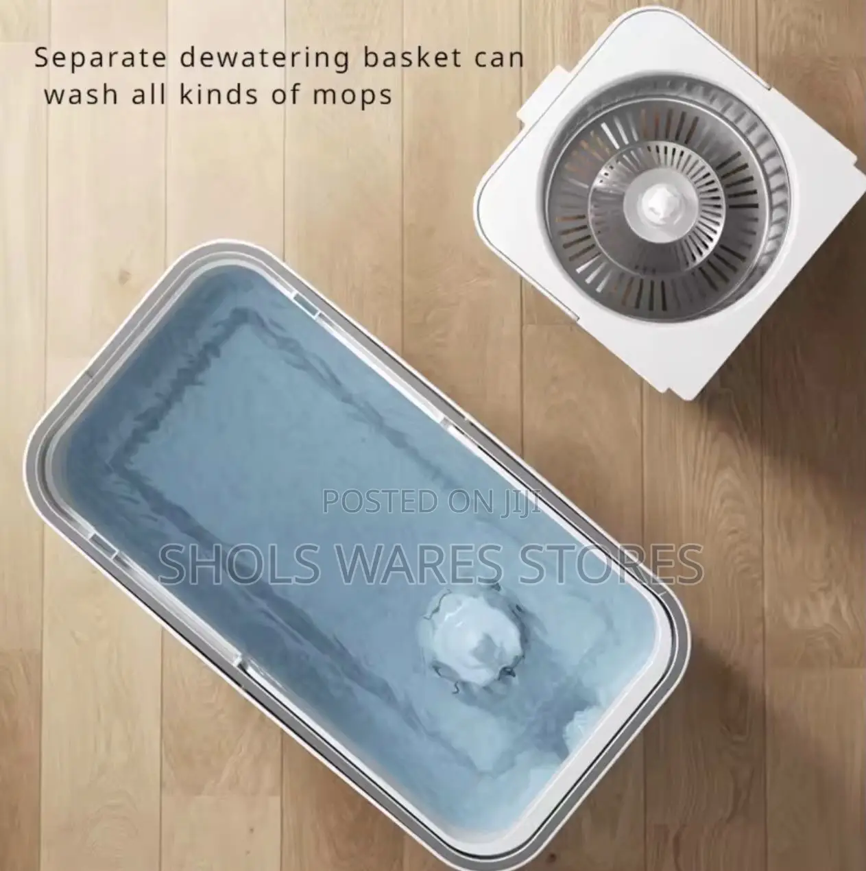 Rotating Mop With Bucket Set