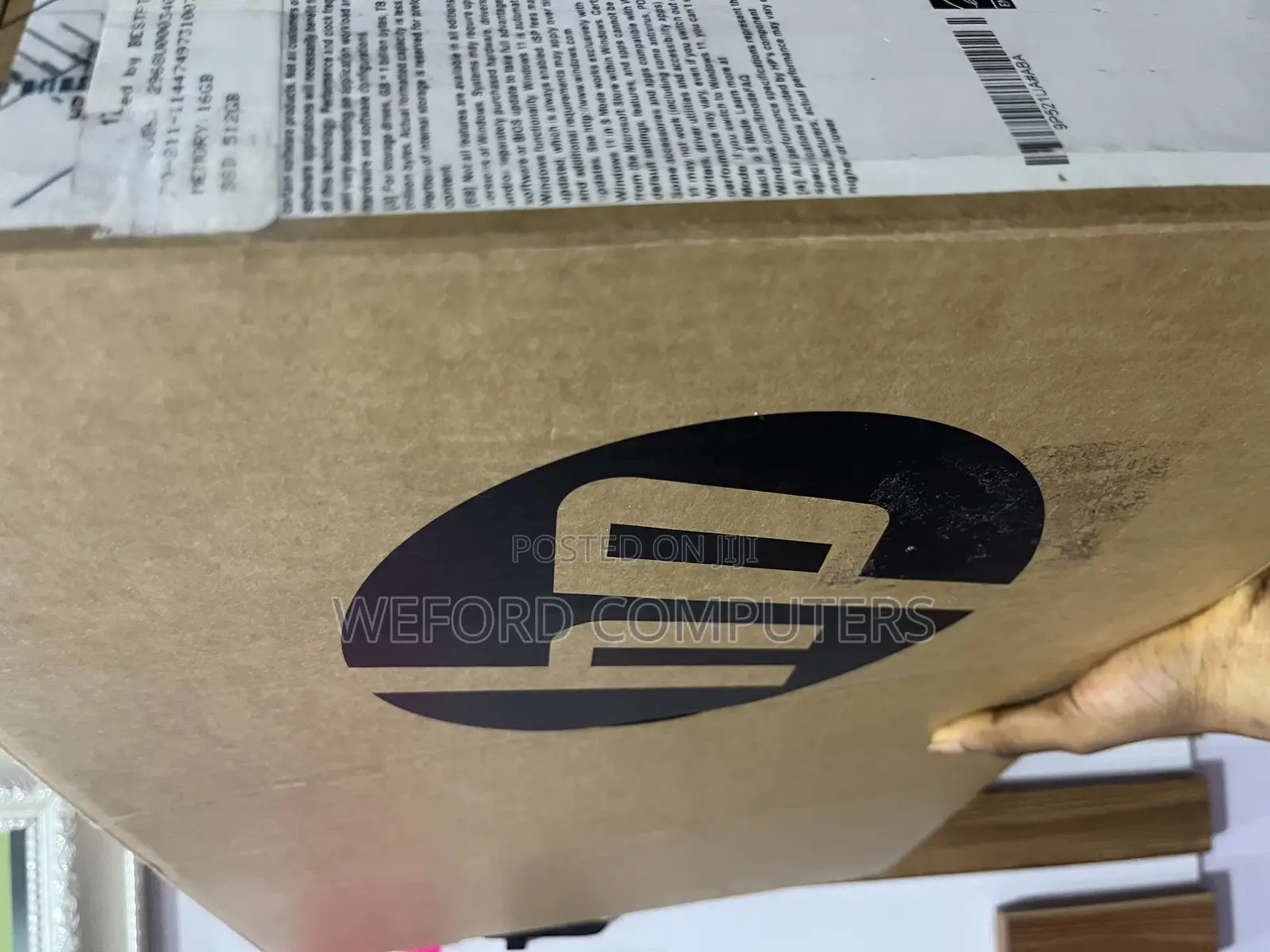 New Laptop HP 16GB Intel Core I3 SSD 512GB