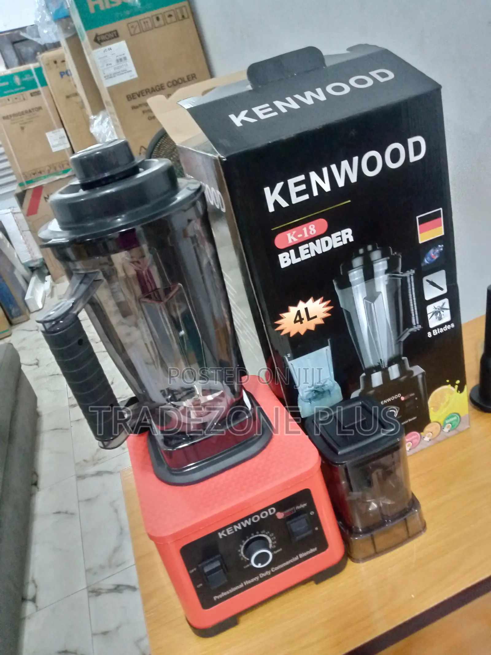 Kenwood 4L Blender With a 8-Speed Variable Control