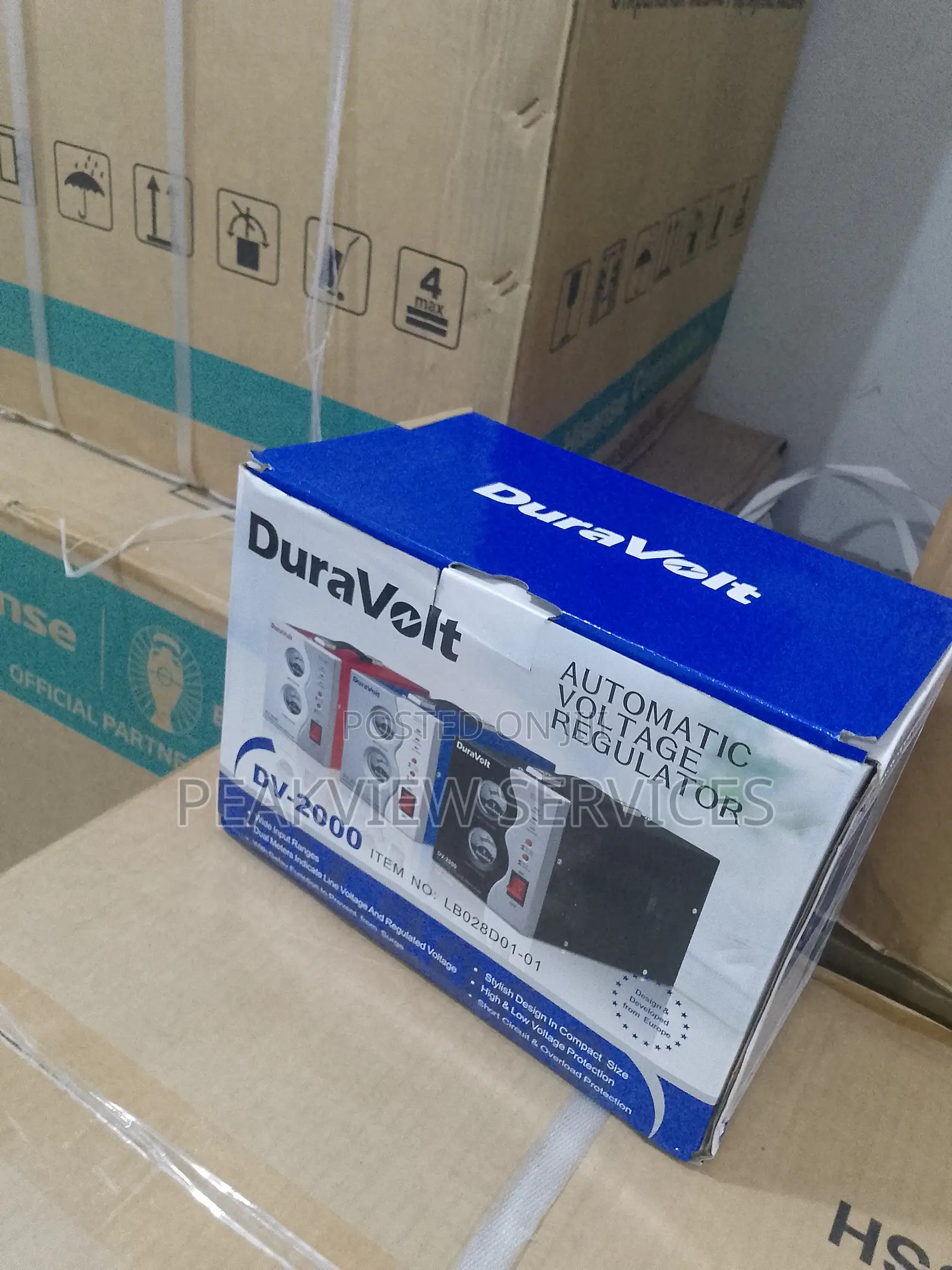 Low Voltage Superior Control Dv-2000 Automatic Regulator