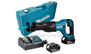 Makita Cordless Sabre Saw Djr186rte 18v With 2x 5.0AH