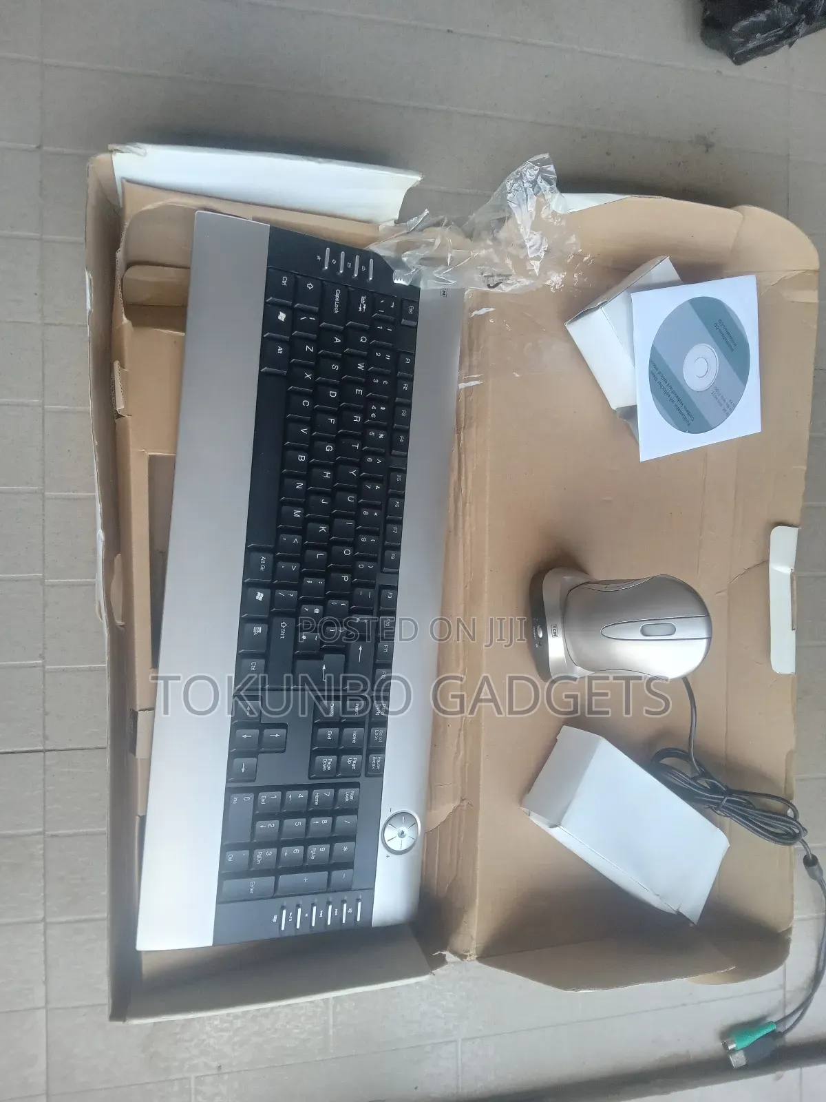 German TCM Executive Wireless Keyboard With Optical Mouse
